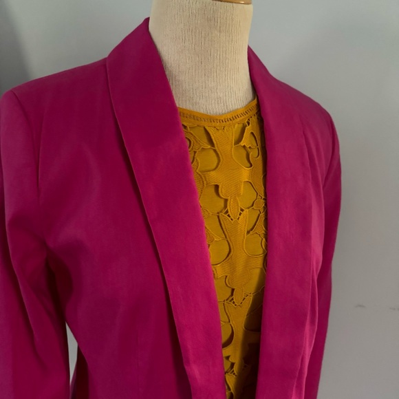 LOFT lacy laser cut cami top in marigold Sleeveless Tank Top Cut Out Design Sz S - Picture 8 of 12